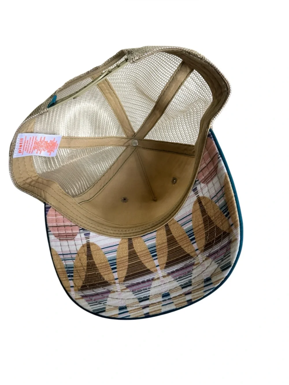 PISTIL MCKINLEY TRUCKER HAT Multi Gold NWOT